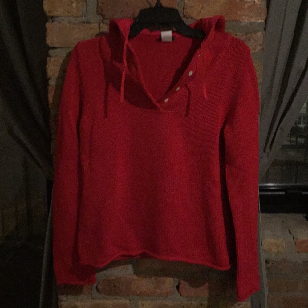 Red JCrew Sweater